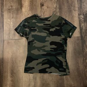 Mens Holister Camo T-Shirt